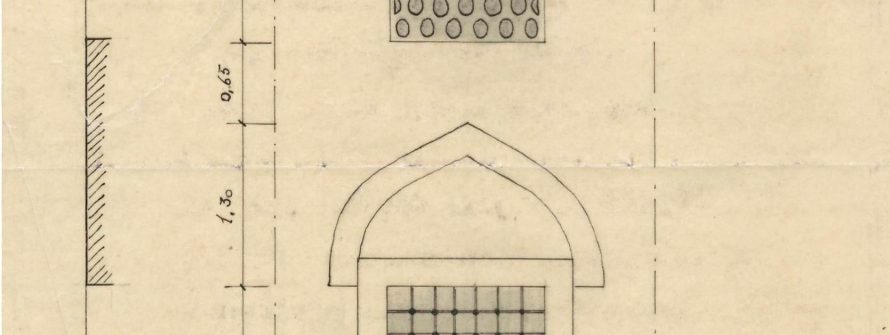 Balat Ferruh Kethüda Camii ve Hamamı rölöve krokileri, çizimleri ve fotoğraflar - Ülgen Ailesi - Salt Araştırma
