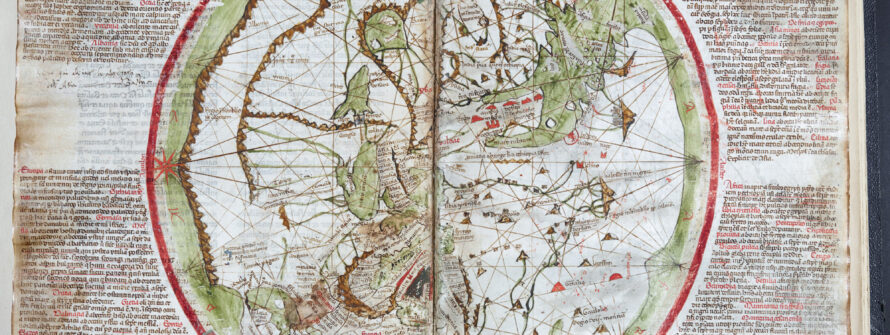 Dunya Haritasi - Pietro Vesconte, 1321